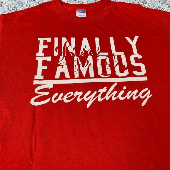 Finally Famous Over Everything Big Sean Detroit Graphic Logo Tee T-Shirt (L) - Picture 3 of 6